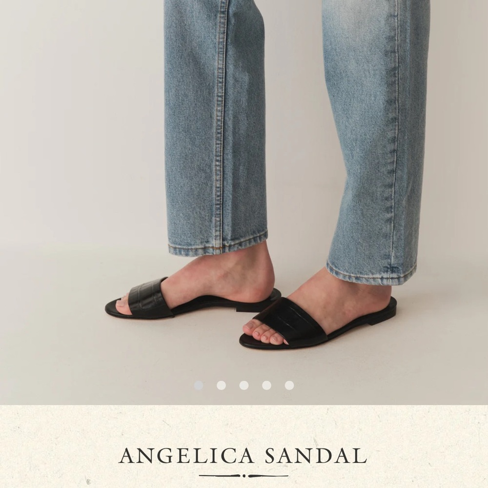 Angelica Black Sandal from Dôen